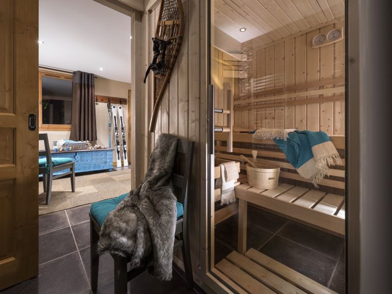 Chalet-appartement Montagnettes Lombarde met sauna