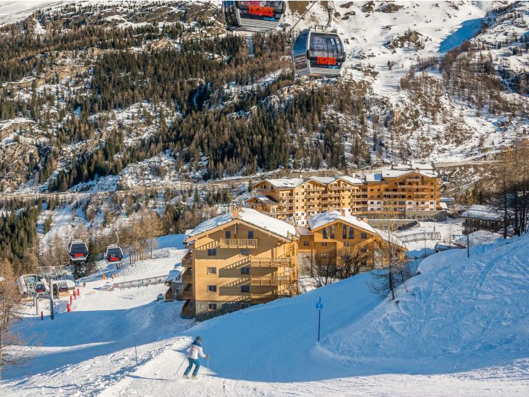 Appartement Lodge des Neiges met cabine