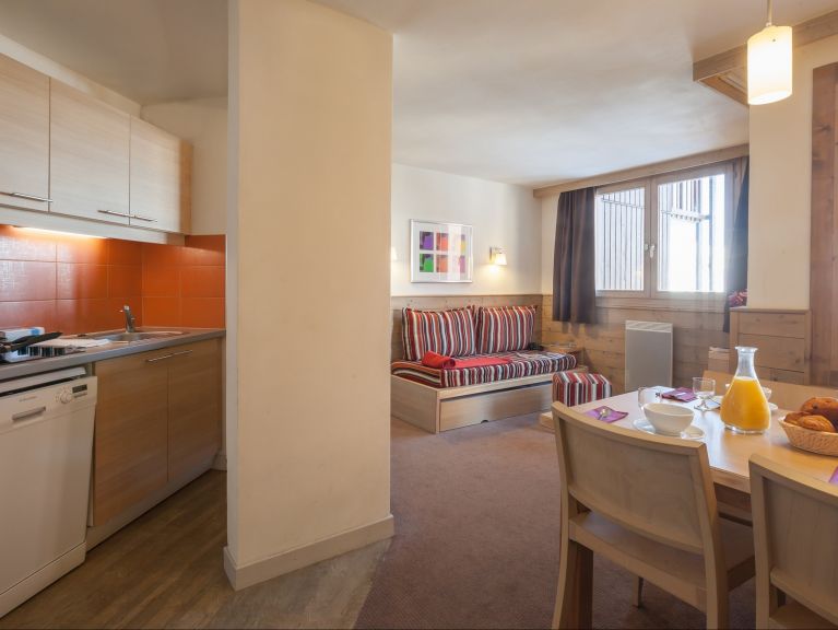 Appartement Les Gémeaux met slaaphoek