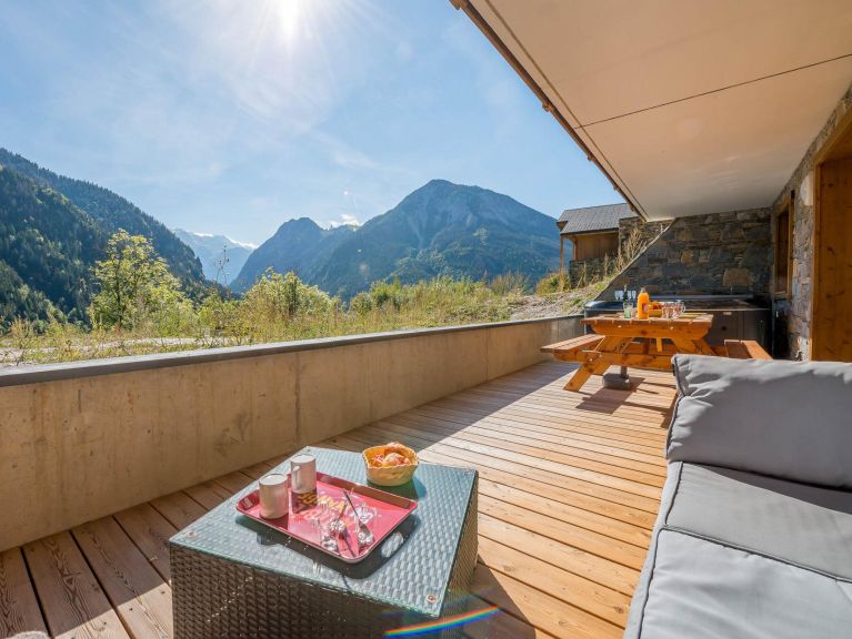 Appartement Résidence Les Nouveaux Alpages met privé whirlpool