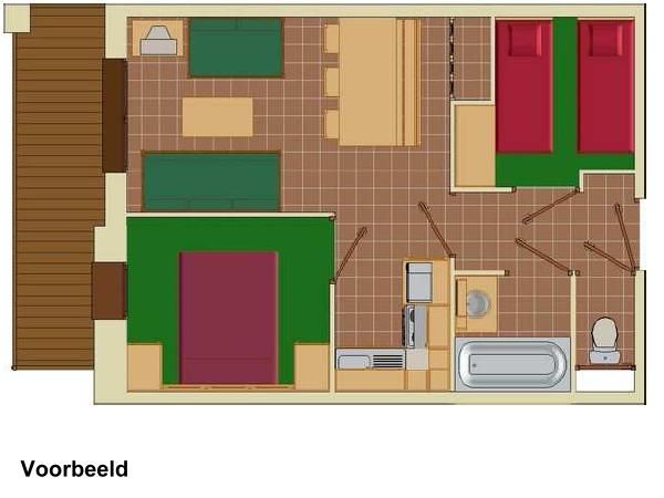 Chalet-appartement Les Balcons de Val Cenis Le Haut Type 2 met cabine