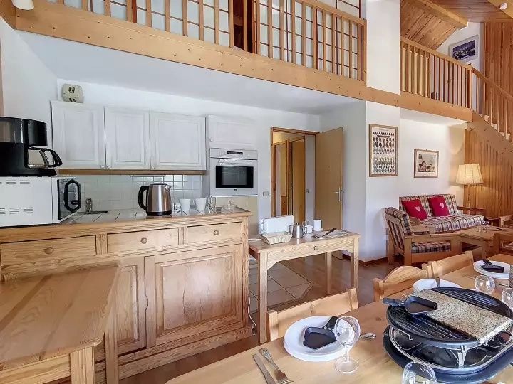 Appartement Résidence Le Hors Piste met mezzanine