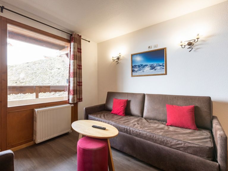 Chalet-appartement Les Balcons de Val Thorens met cabine of mezzanine