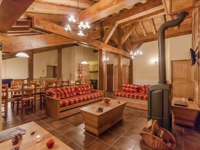 Chalet-appartement Les Balcons de La Rosière Prestige met sauna-2