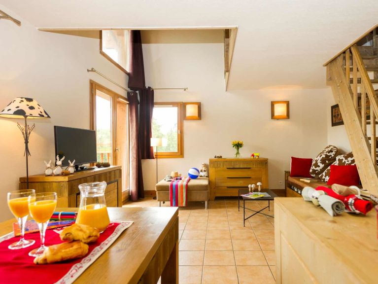 Chalet-appartement Les Chalets de Wengen met slaaphoek of mezzanine