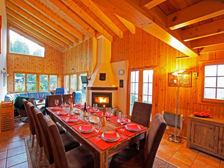 Chalet Alpina met privé-sauna