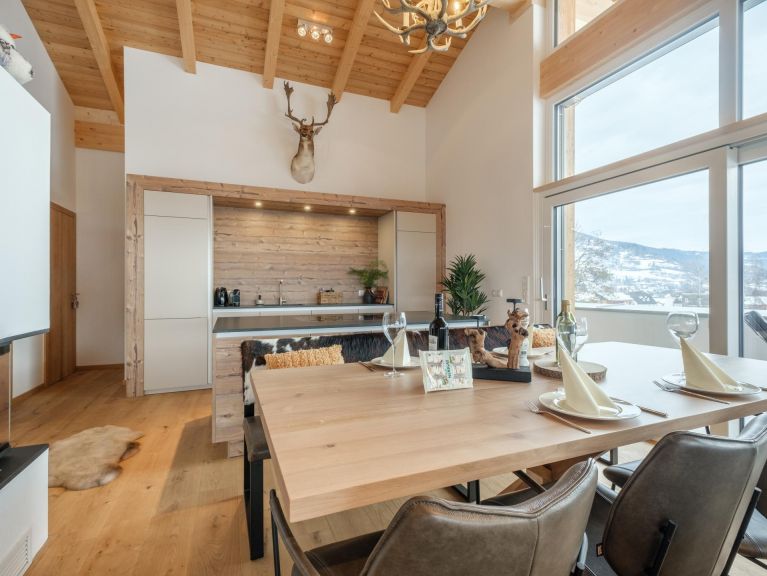 Appartement Am Kreischberg Penthouse met open haard en privé-sauna