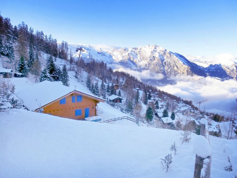Chalet Alpina met privé-sauna