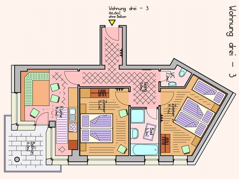 Appartement Beim Brunnen