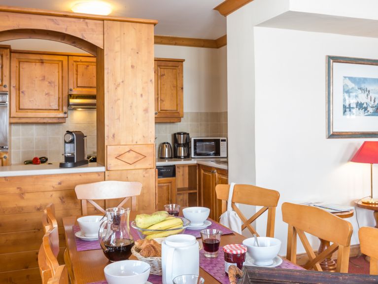 Appartement Arc 1950 Le Village Toegang tot binnenzwembad
