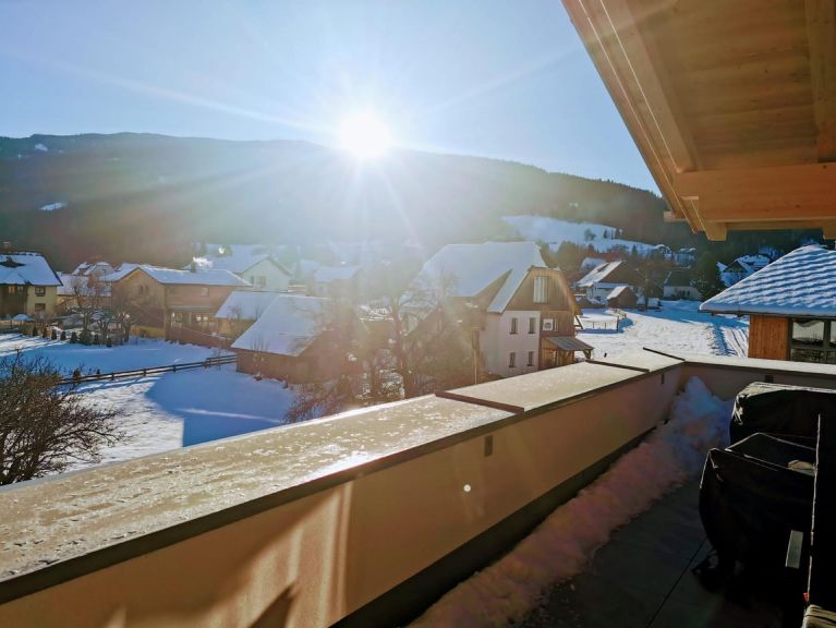 Appartement Am Kreischberg Penthouse met open haard en privé-sauna