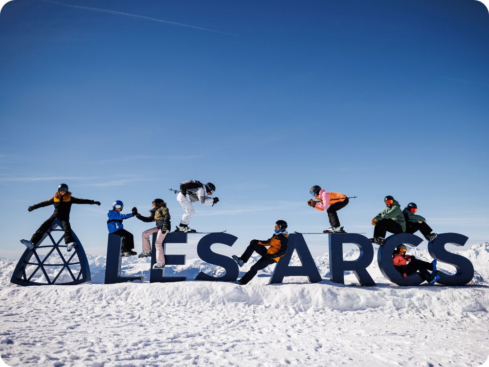 Paradiski Les Arcs skiën