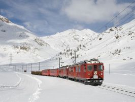 Bergtrein Zwitserland