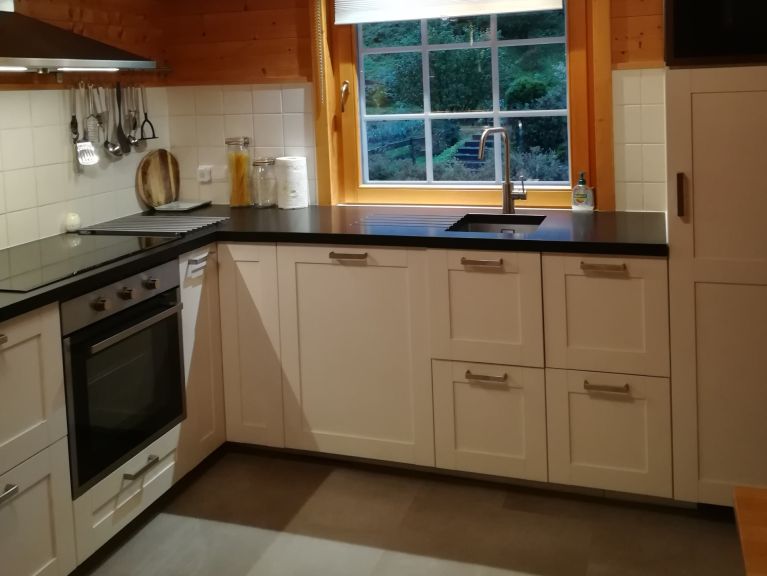 Chalet Le Passe-Temps met privé-sauna