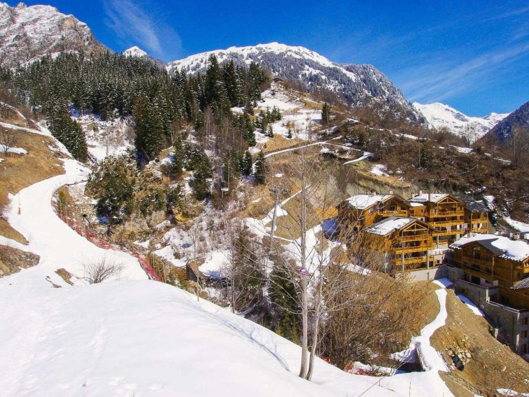 Appartement Residence Les Terrasses de la Vanoise Paradiski Terrasse