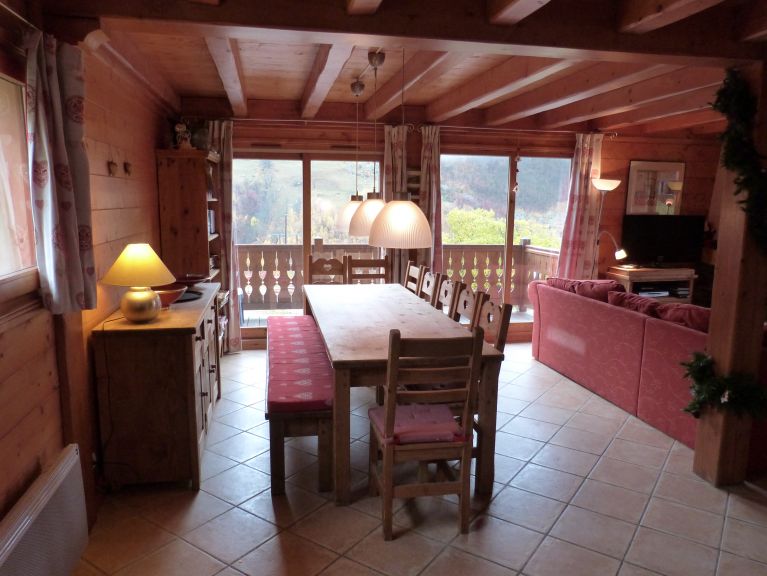 Chalet Le Hameau des Marmottes aan de piste