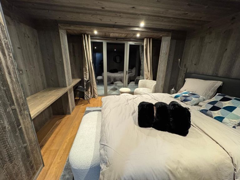 Chalet De Vallandry Masara met buiten-whirlpool en sauna