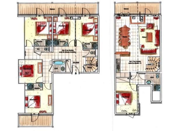 Chalet-appartement Des Neiges