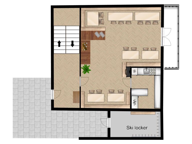 Chalet Kelle inclusief catering