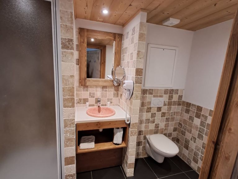 Chalet-appartement La Cime des Arcs met cabine