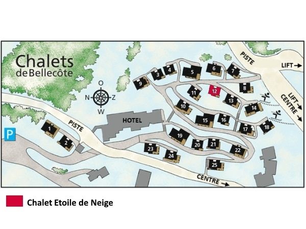 Chalet de Bellecôte Type 2 - Étoile de Neige