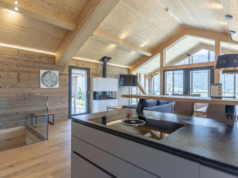 Chalet-appartement Bergresort Hauser Kaibling Chalet met privé buitenzwembad