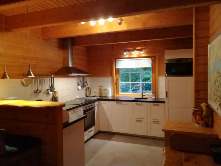 Chalet Le Passe-Temps met privé-sauna