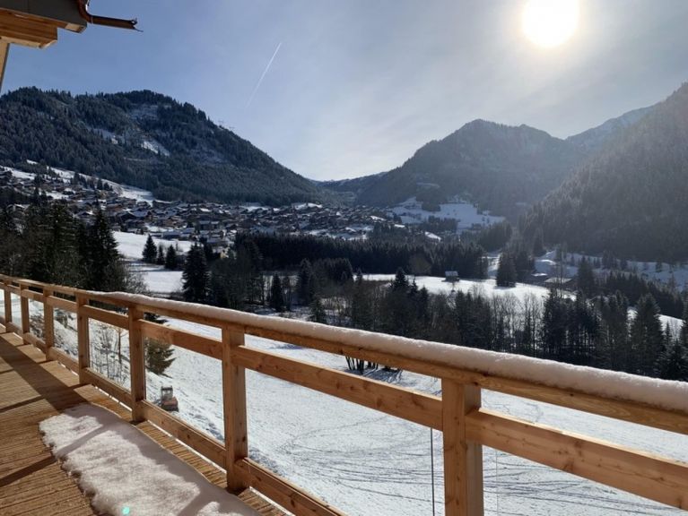Chalet Entre Vous met buiten-whirlpool