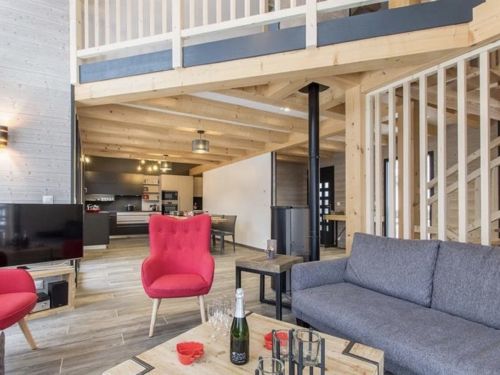Chalet Entre Vous met buiten-whirlpool - 10 personen – afbeelding 2