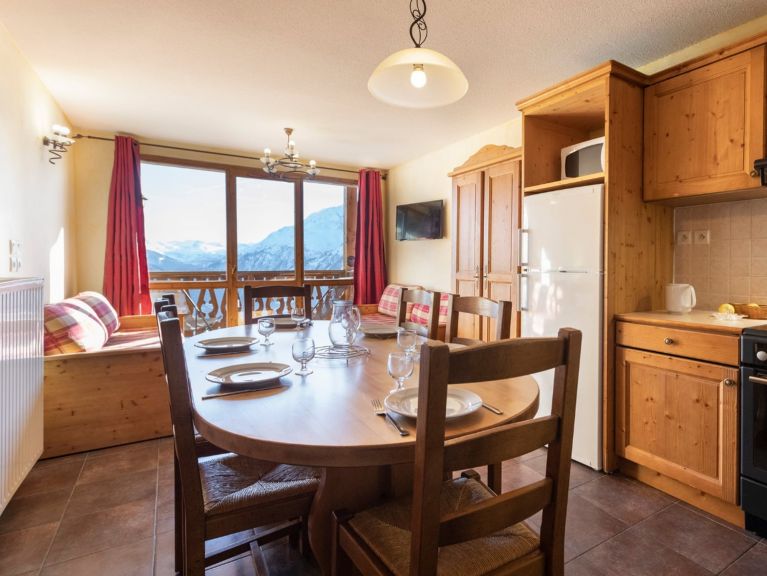 Chalet-appartement Les Balcons de La Rosière met cabine