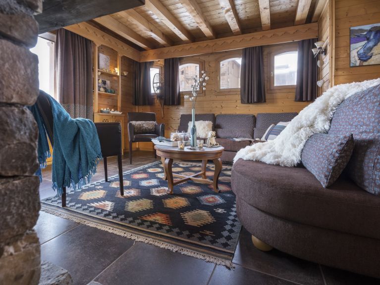 Chalet-appartement Montagnettes Lombarde met sauna