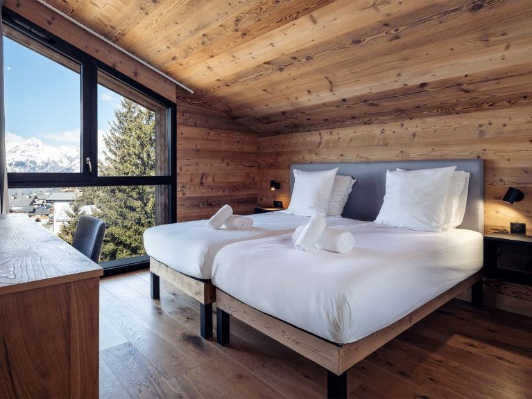 Appartement Résidence L'Orée du Bois met whirlpool