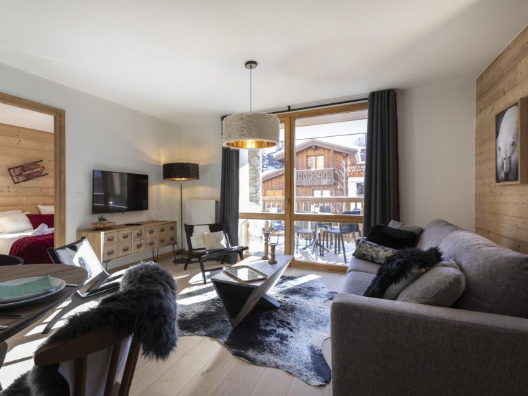 Appartement Neige et Soleil met cabine