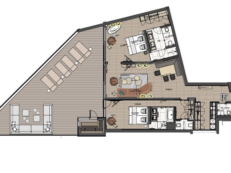 Chalet-appartement Mountain Lofts Bergkristall