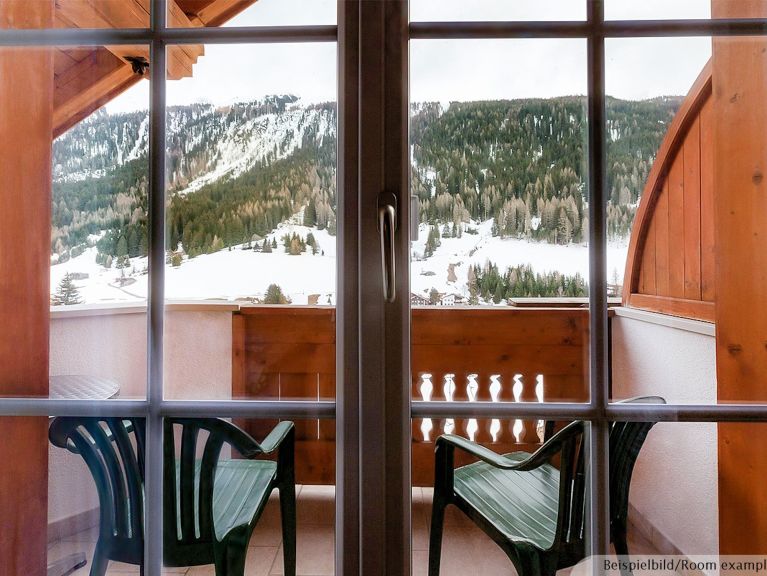 Appartement Edelweisshof balkon