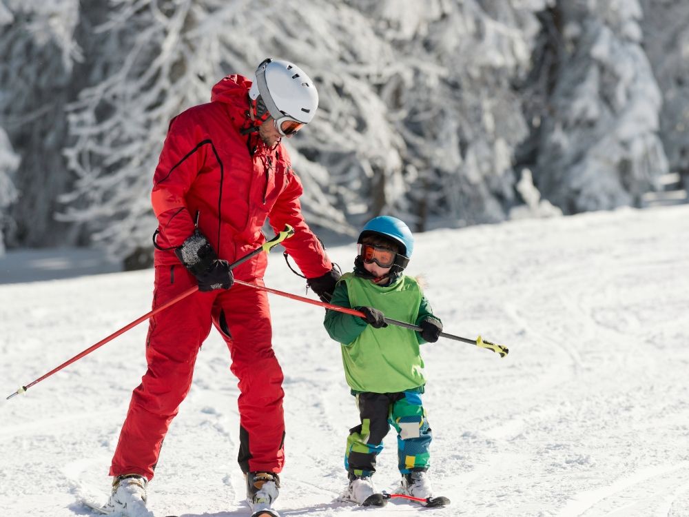 Wintersport Nederlandse skilessen