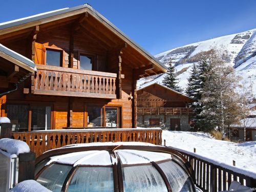 Chalet Le Soleil Levant met privé-zwembad - 12 personen