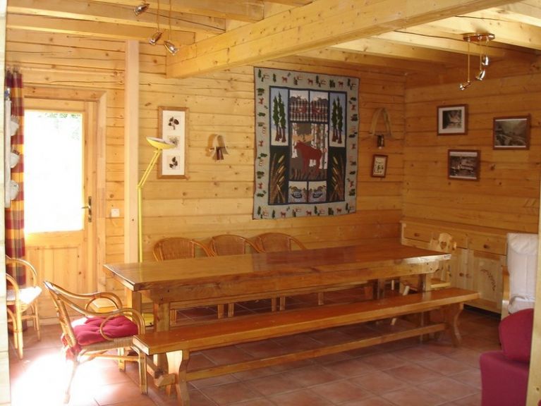 Chalet Le Pleynet met privé-zwembad