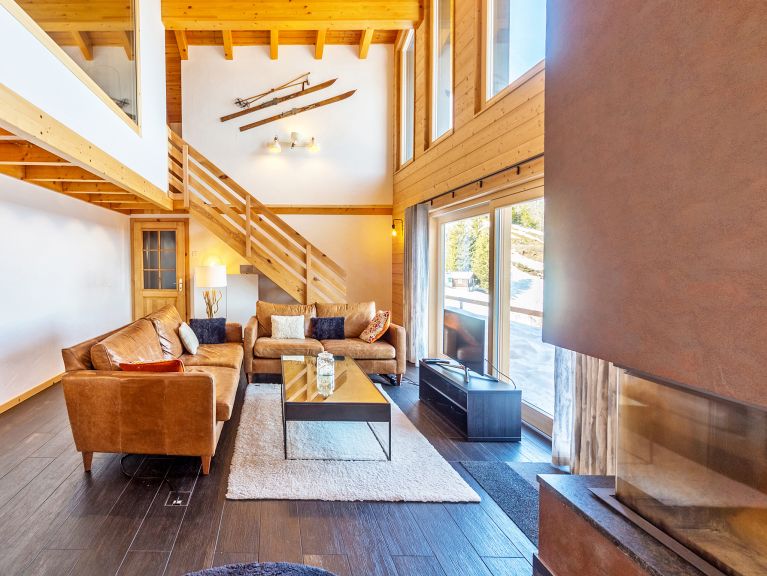 Chalet Quatre Vallées met privé-sauna