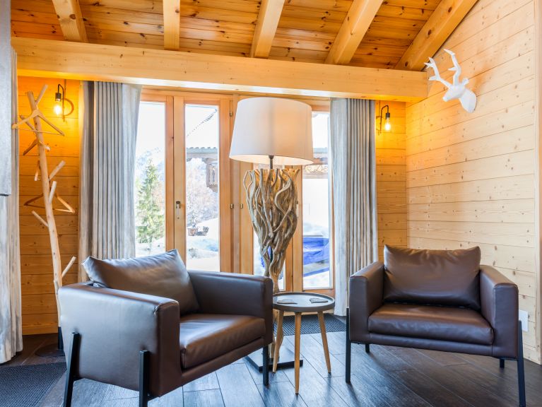 Chalet Quatre Vallées met privé-sauna
