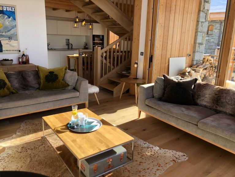 Chalet Caseblanche Retrouvailles met houtkachel