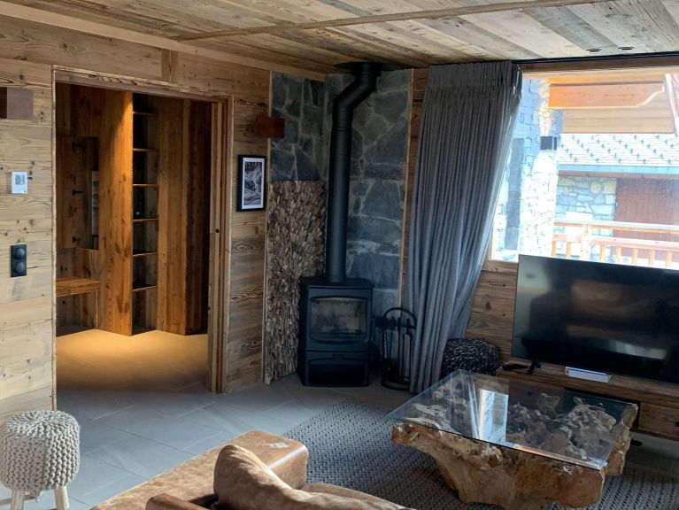 Chalet De Vallandry La Charrue met privé wellness