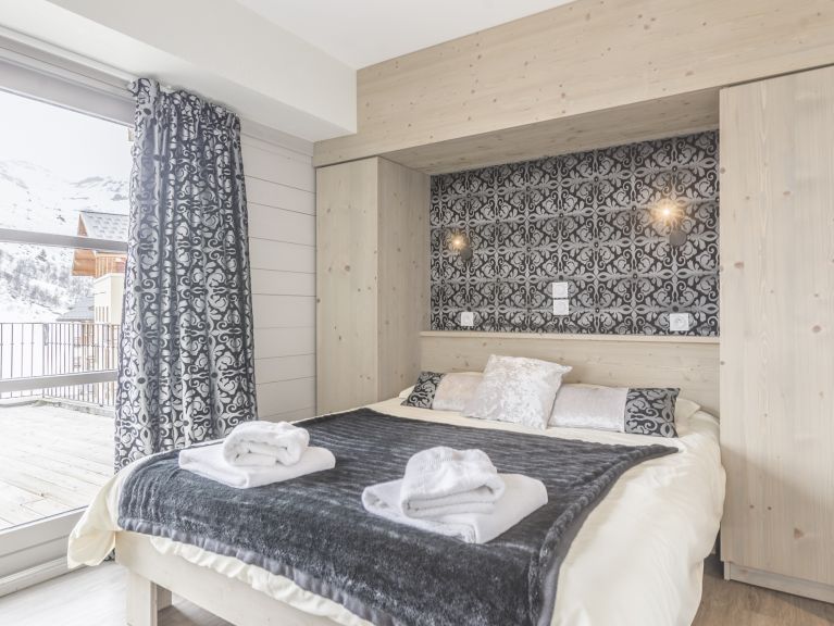 Chalet-appartement Dame Blanche met sauna en open haard