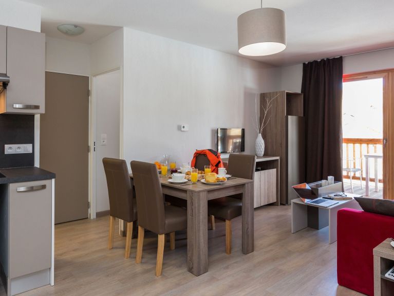Appartement Front de Neige combinatie