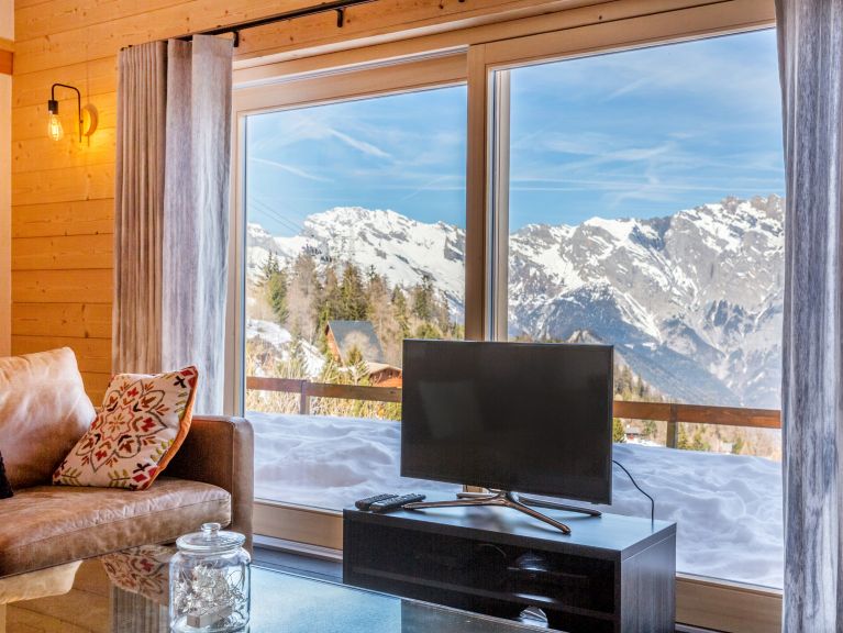 Chalet Quatre Vallées met privé-sauna