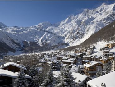 Skidorp: Saas-Fee-1