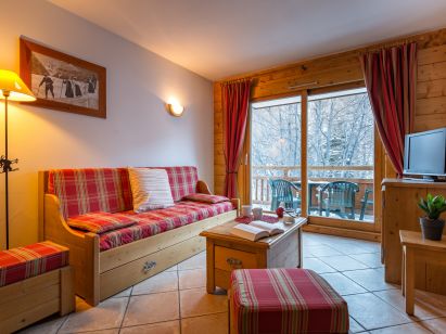 Chalet-appartement Le Hameau du Rocher Blanc met slaaphoek-2