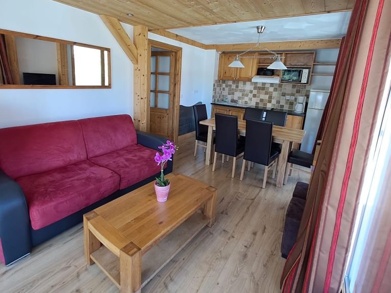 Chalet-appartement La Cime des Arcs met cabine
