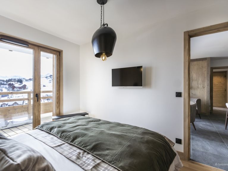 Chalet-appartement Le Caprice Blanc met cabine