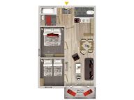 Appartement Village Montana premium - Gebouw Valbel-14